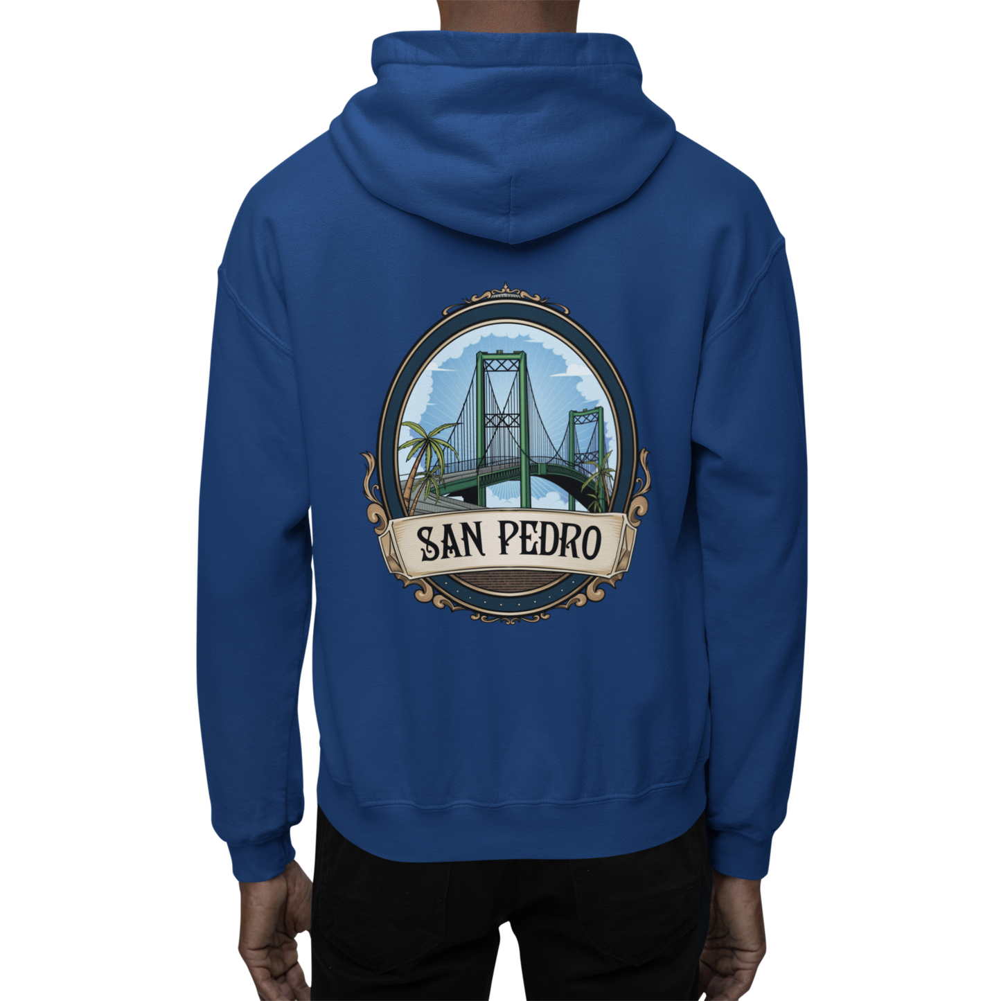 Hometown Hoodie Zip-Up (Navy)