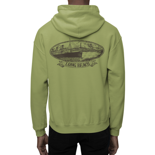 Queen Mary Hoodie (Military Green)