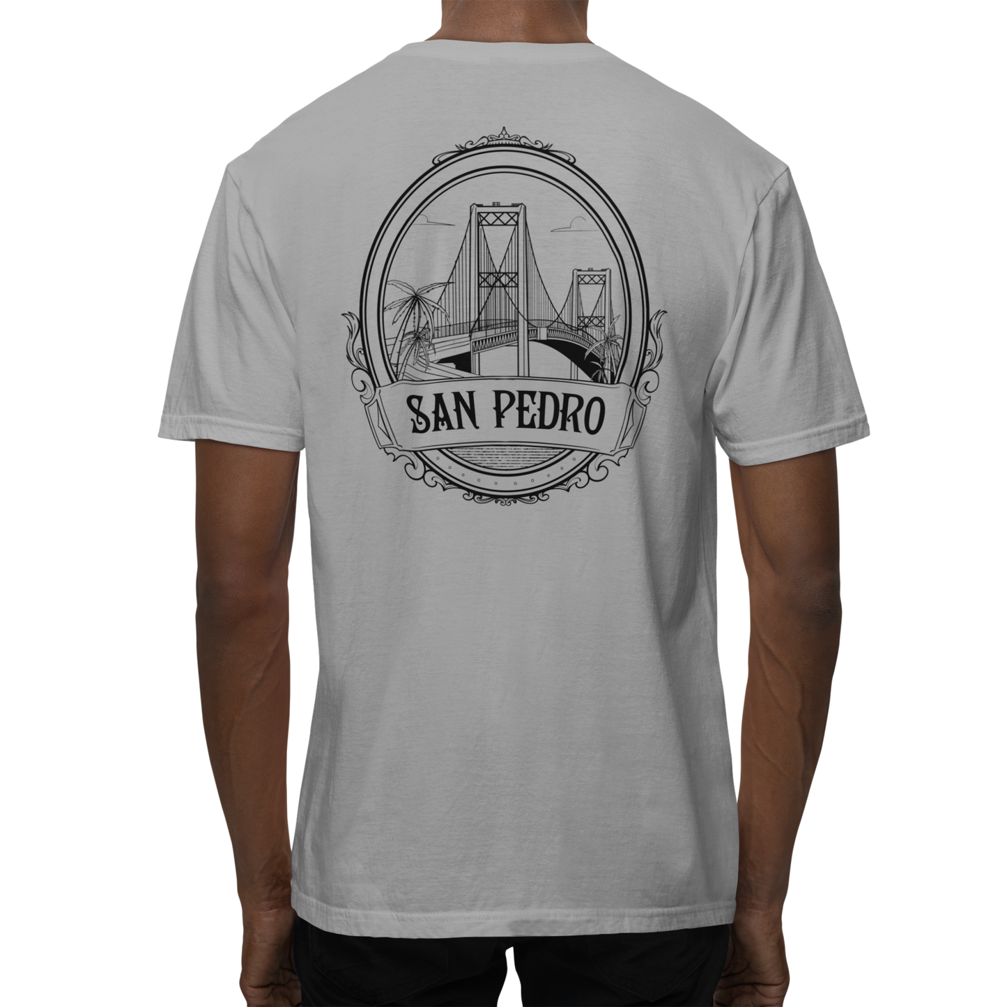 Gray Hometown Shirt (Black Print)