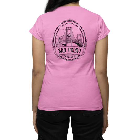 Pink Hometown Shirt (Black Print)