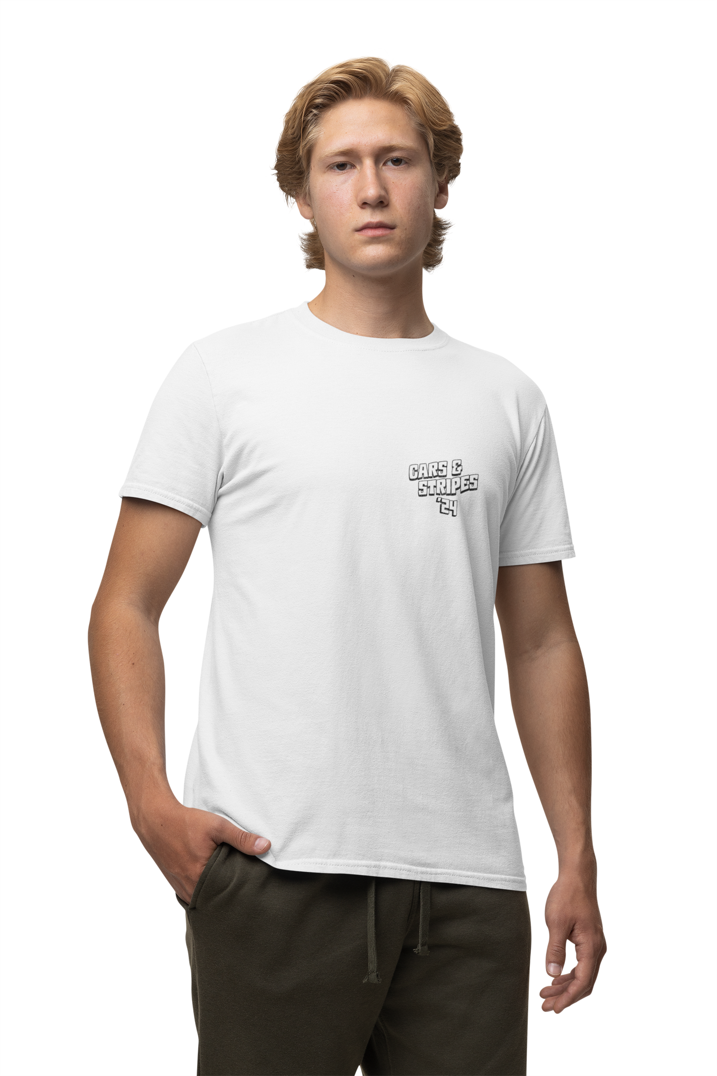 Cars & Stripes Shirt (White)