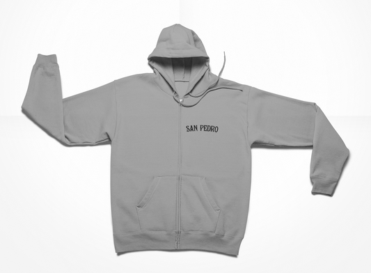 Hometown Hoodie Zip-Up (Heather Gray)